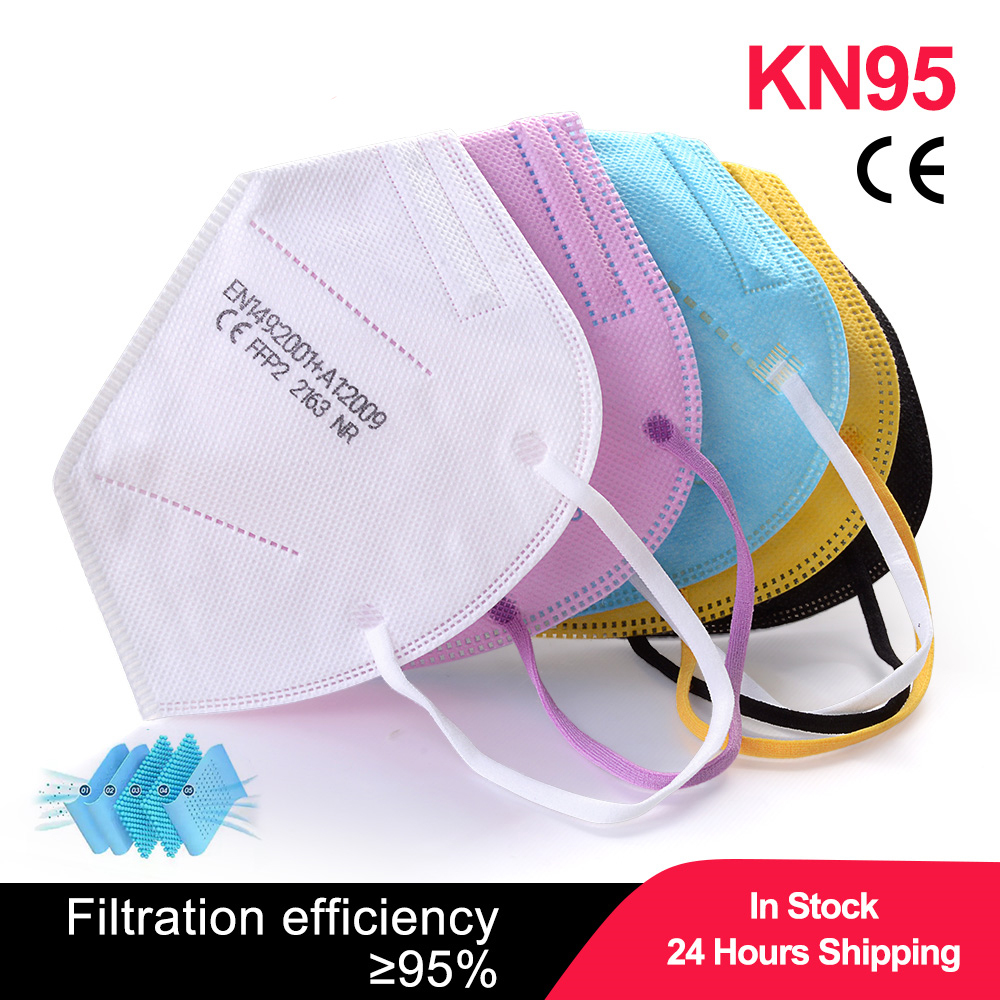 Disposable Surgical Mask - หน้ากากเด็ก KN95 FFP2 สีดำ 100 ชิ้น