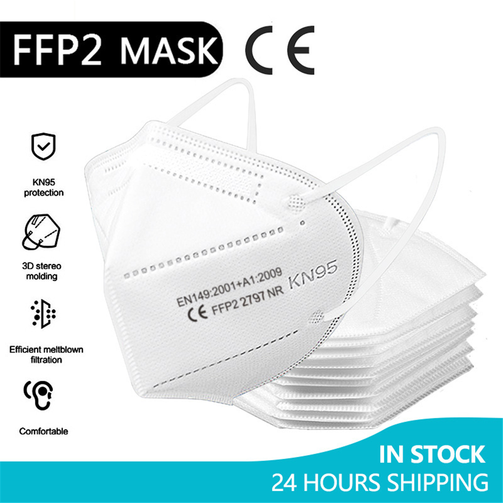 Disposable Surgical Mask - หน้ากาก FFP2 จำนวน 10-100 ชิ้น ได้รับการรับรองมาตรฐาน
