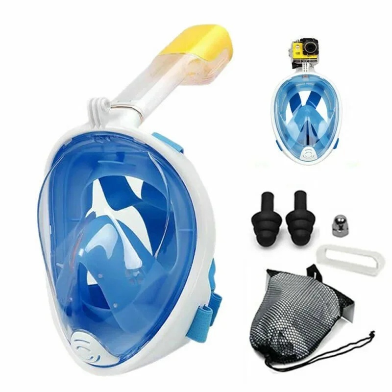 หน้ากากดำน้ำแบบเต็มหน้าชนิดแห้ - Anti Pollution Mask บทวิจารณ์และราคา