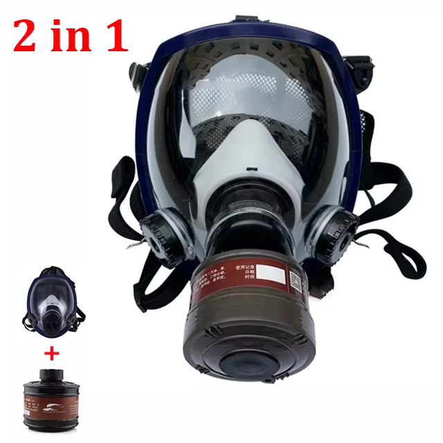 หน้ากากป้องกันแก๊สพิษแบบเต็มหน - Dust Mask Construction บทวิจารณ์และราคา