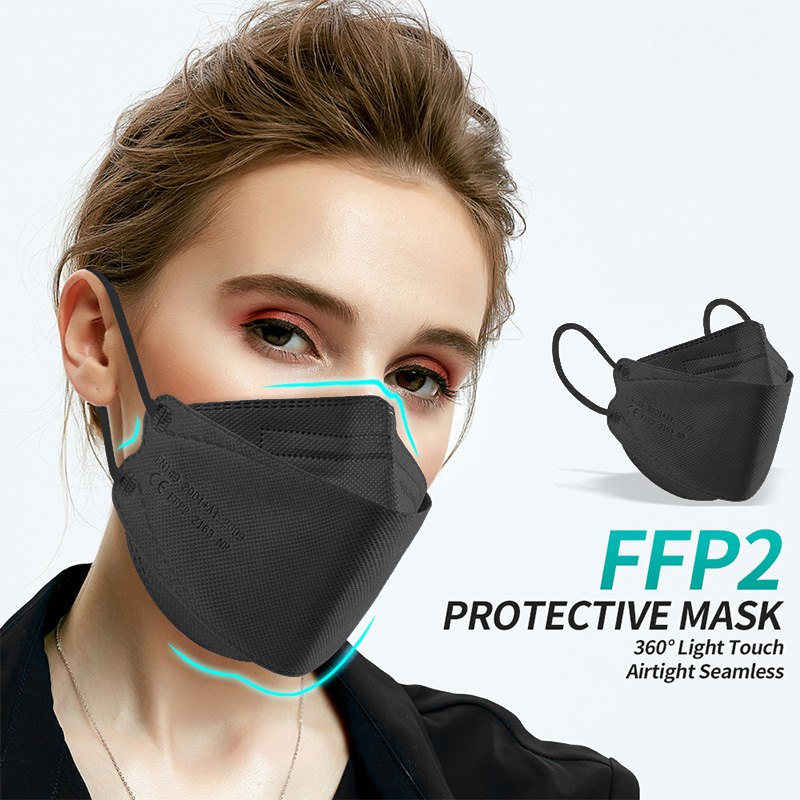 10-200 ชิ้น หน้ากาก FFP2 มาตรฐ - Anti Pollution Mask บทวิจารณ์และราคา