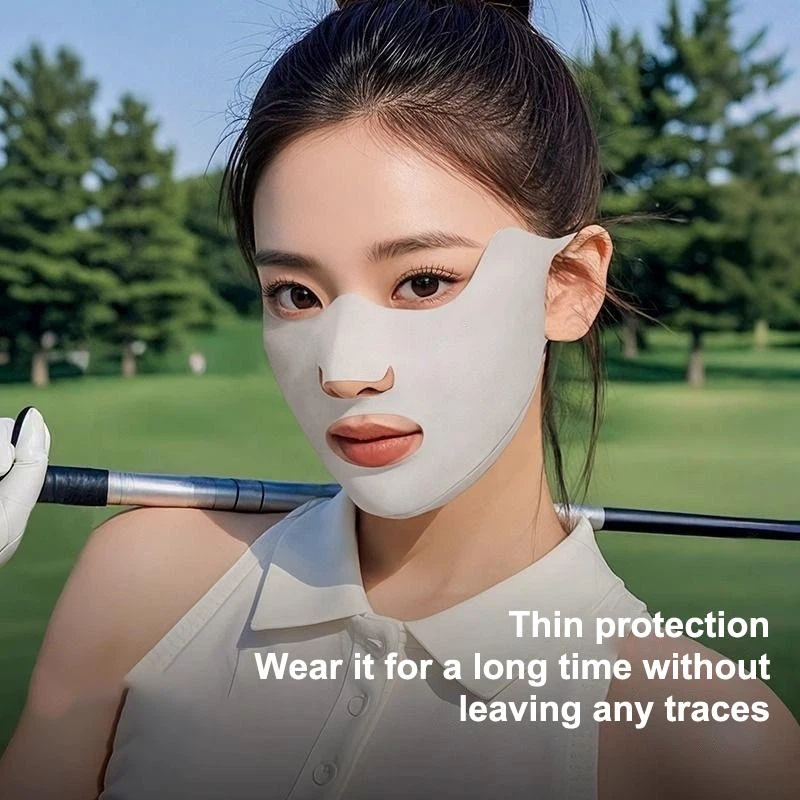 【B】หน้ากากผ้าไหมเย็นระบายอากาศ - Kids Face Mask บทวิจารณ์และราคา