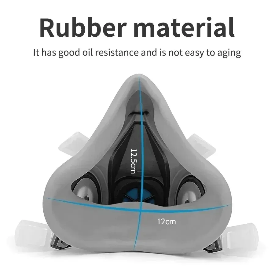 หน้ากากกันแก๊สแบบครึ่งหน้า รุ่ - Dust Mask Construction บทวิจารณ์และราคา
