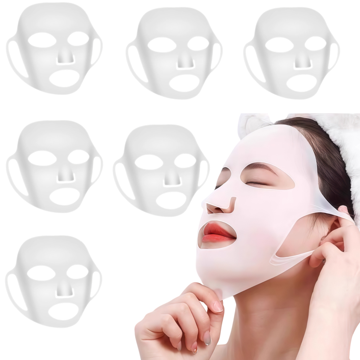 1 ชิ้น ที่คลุมหน้ากากซิลิโคน ใ - Silicone Mask Bracket บทวิจารณ์และราคา